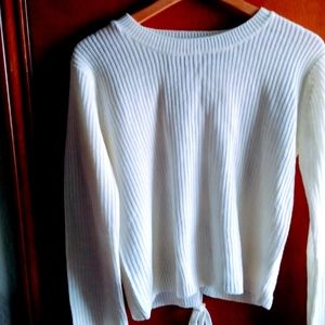 White Cream Sweater